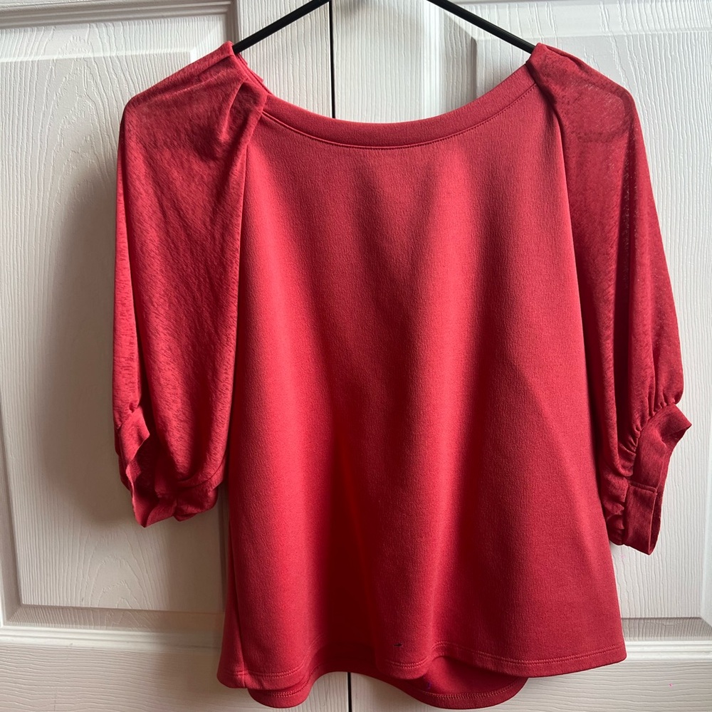 Banana Republic Red Women's Blouse